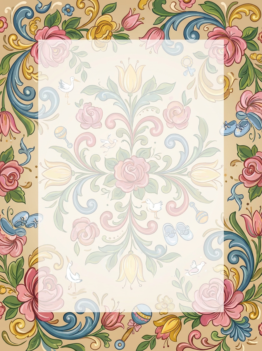 Scandinavian Rosemaling